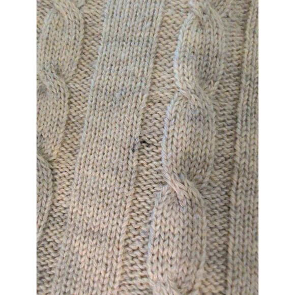 Vintage Cambridge Dry Goods Academia Patch Sleeve Cardigan size M- 100% Wool - Picture 4 of 5